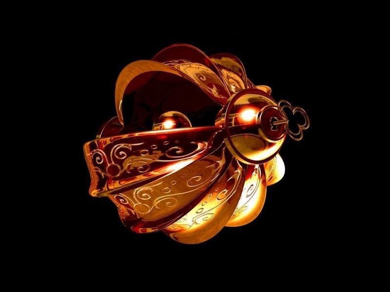 Golden Ornate Object