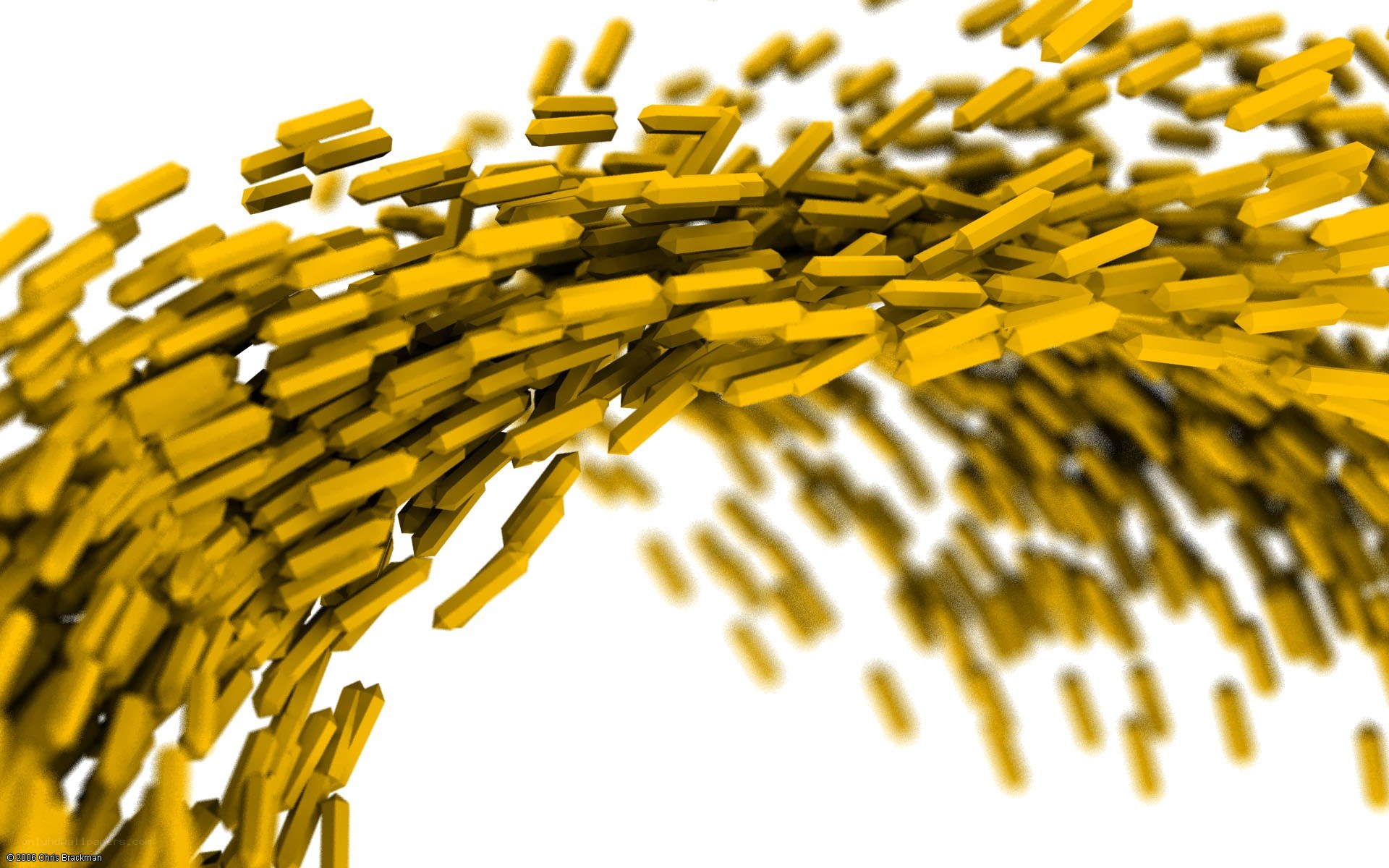 Golden particles in motion