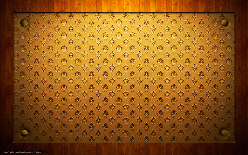 golden patterned wall panel