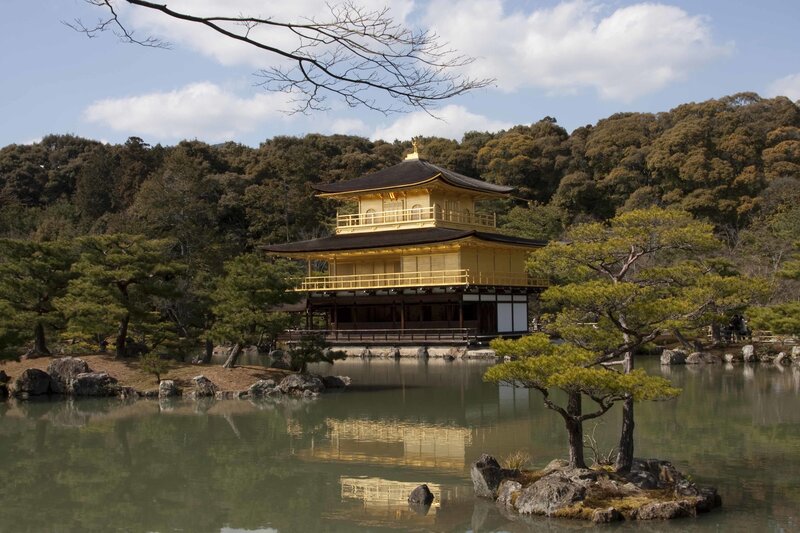 Golden Pavilion in Kyoto