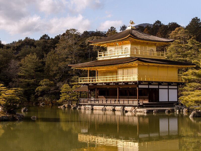 Golden Pavilion in Kyoto