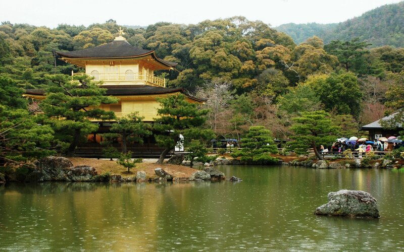 Golden Pavilion in Kyoto