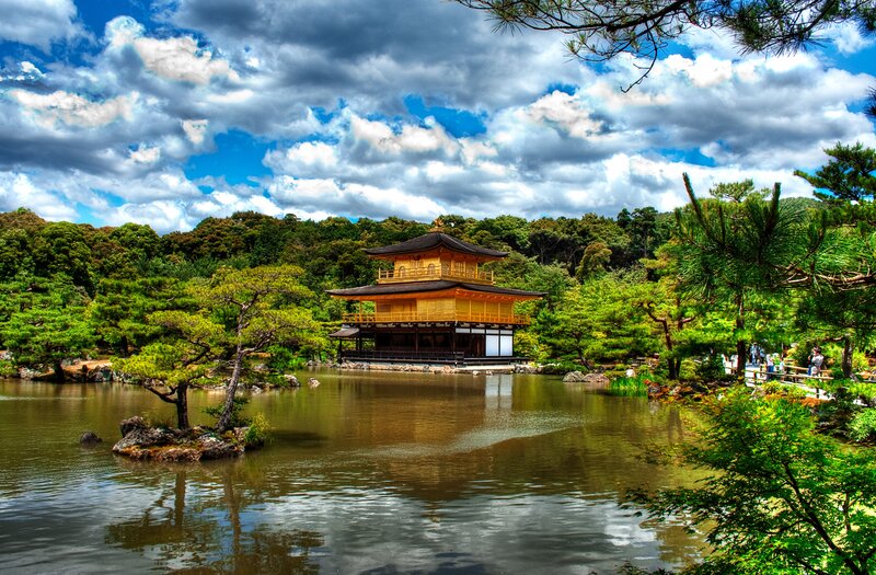 Golden Pavilion in Kyoto
