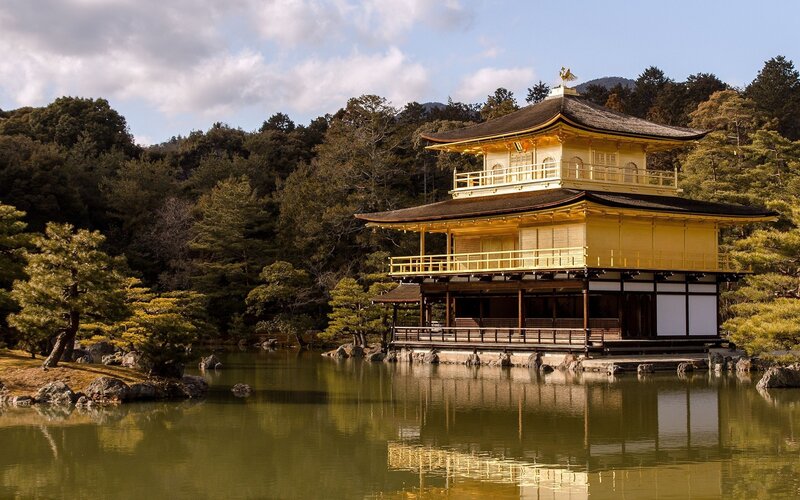 Golden Pavilion in Kyoto