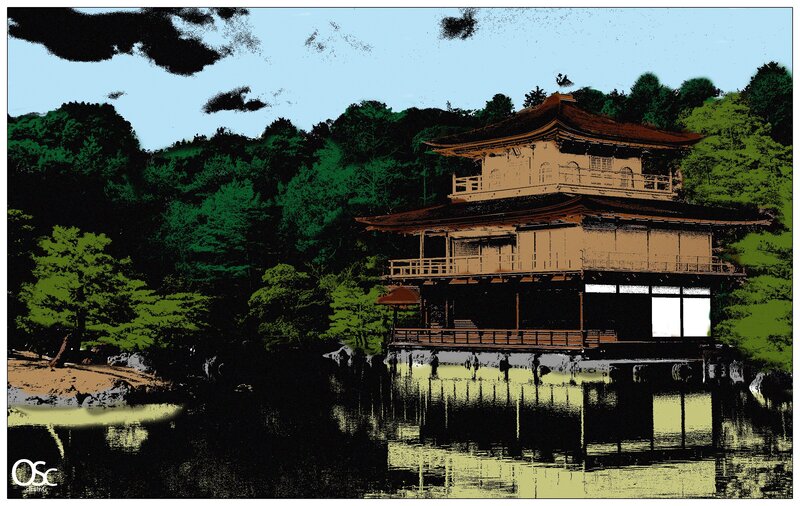 Golden Pavilion in Kyoto