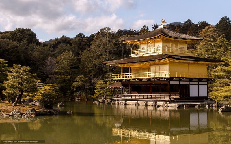 Golden Pavilion in Kyoto