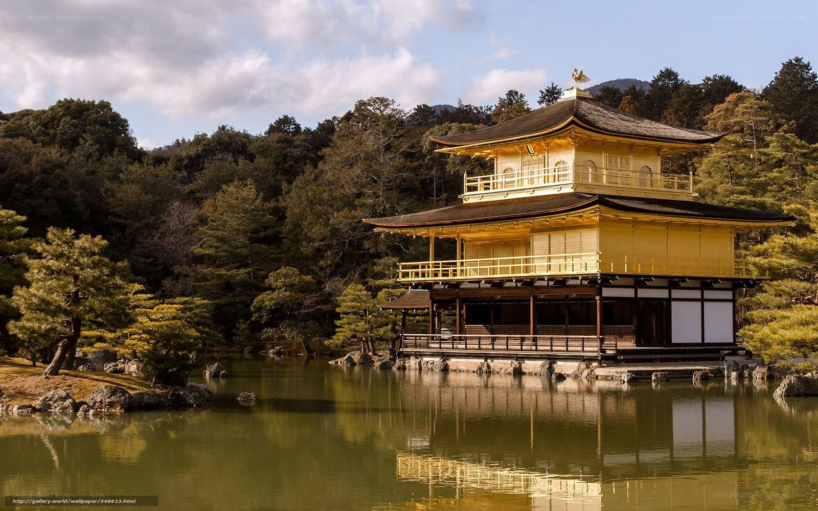 Golden Pavilion in Kyoto