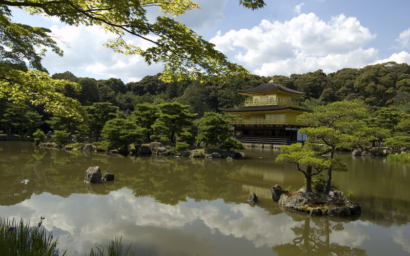 Golden Pavilion in Kyoto