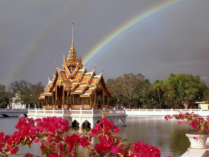 Golden Pavilion on Water