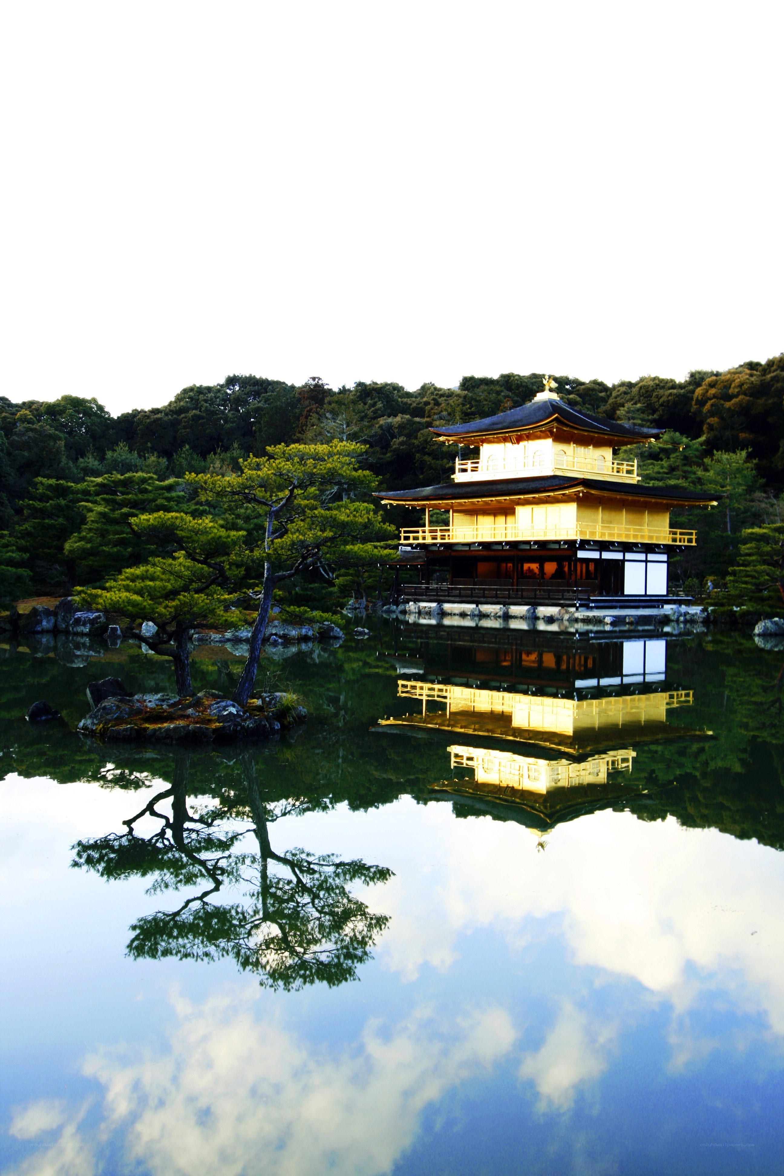Golden Pavilion reflected in water