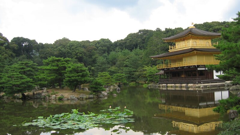Golden Pavilion Temple — Green