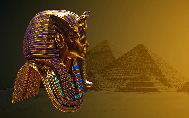 Golden Pharaoh Mask