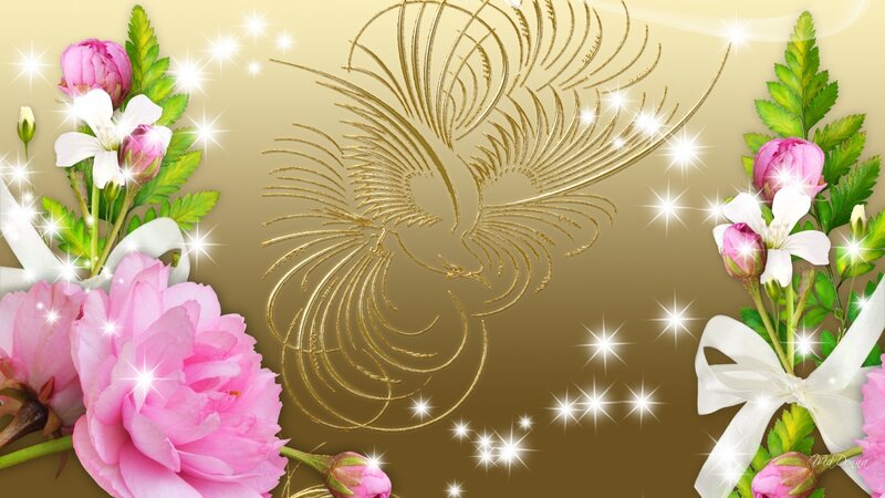 Golden Phoenix Illustration