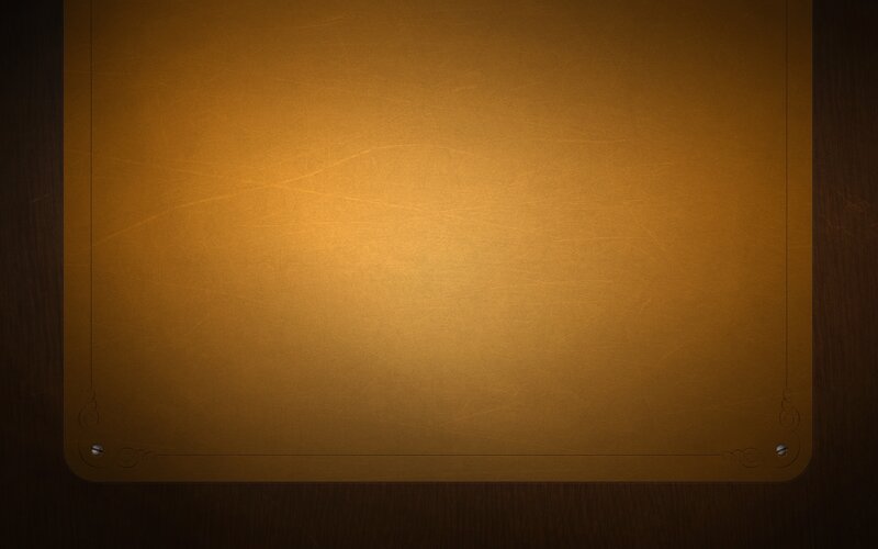 Golden Plaque on Wood