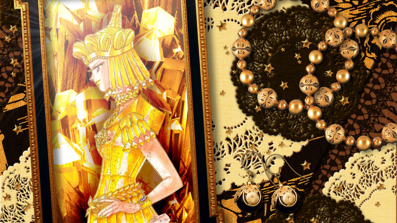 Golden Queen Character — Gold