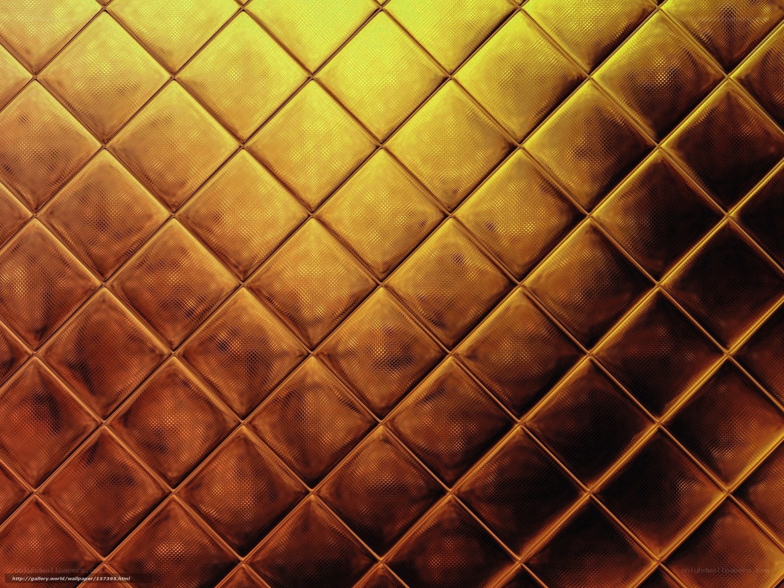 golden quilted texture