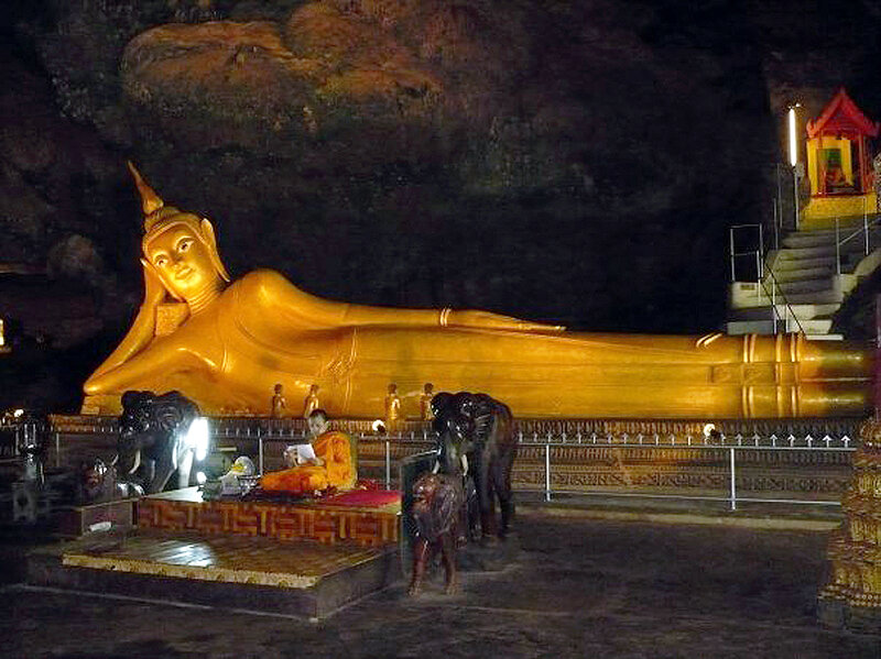 Golden Reclining Buddha