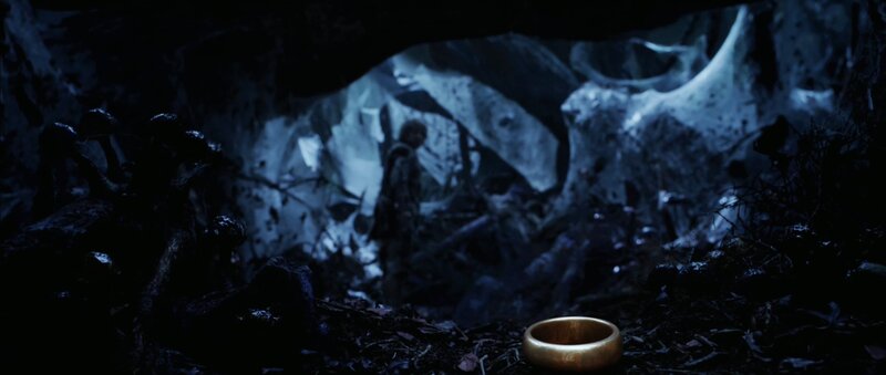 Golden Ring in Cave