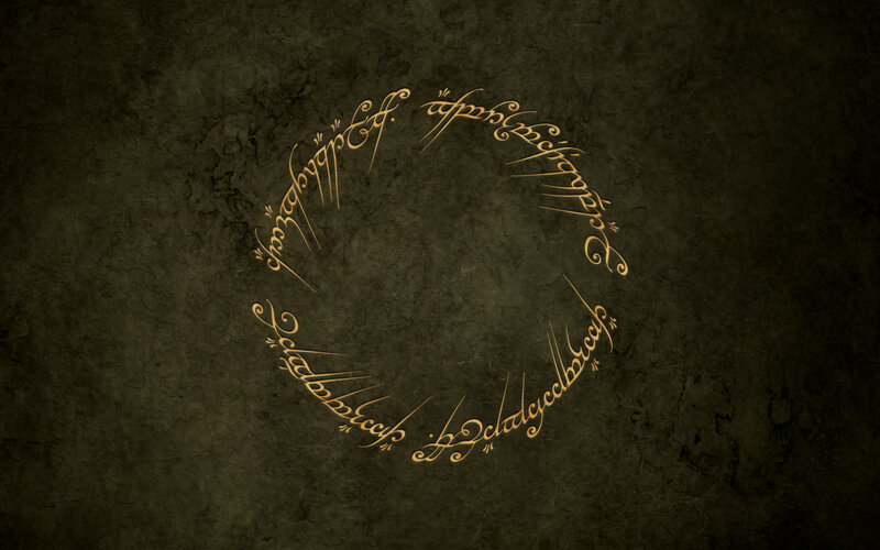 Golden Ring Inscription — Gold