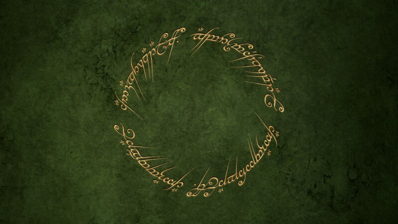 Golden Ring Inscription — Green