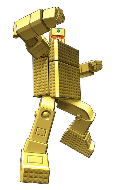 golden robot character