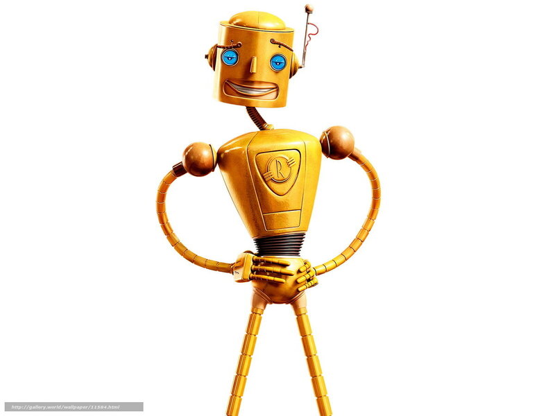 golden robot character