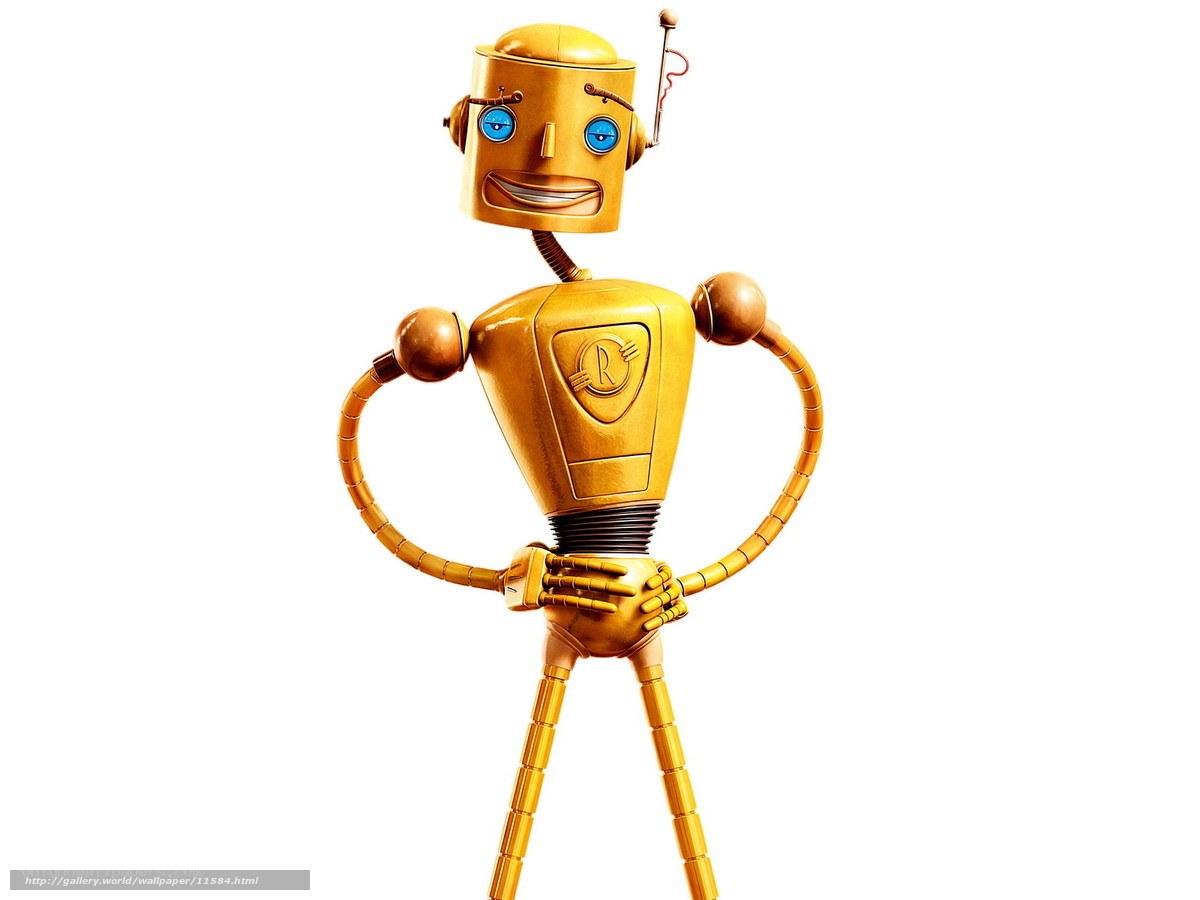 golden robot character