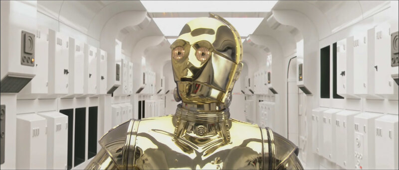 Golden Robot Droid — Gold, Neutral, Photograph
