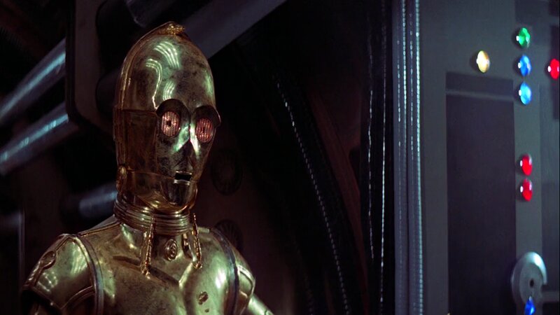 Golden Robot Droid — Gold