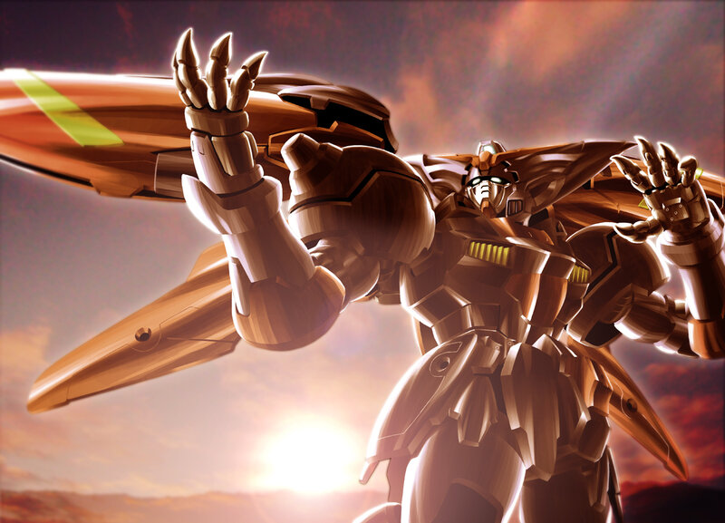 Golden Robot Mech