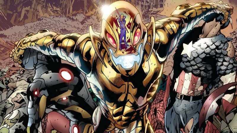 Golden Robot Villain — Gold