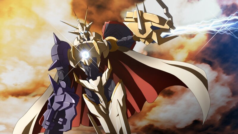 Golden Robot with Cape