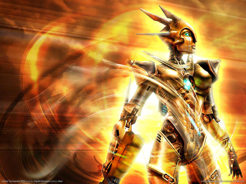 Golden Robotic Character — Gold