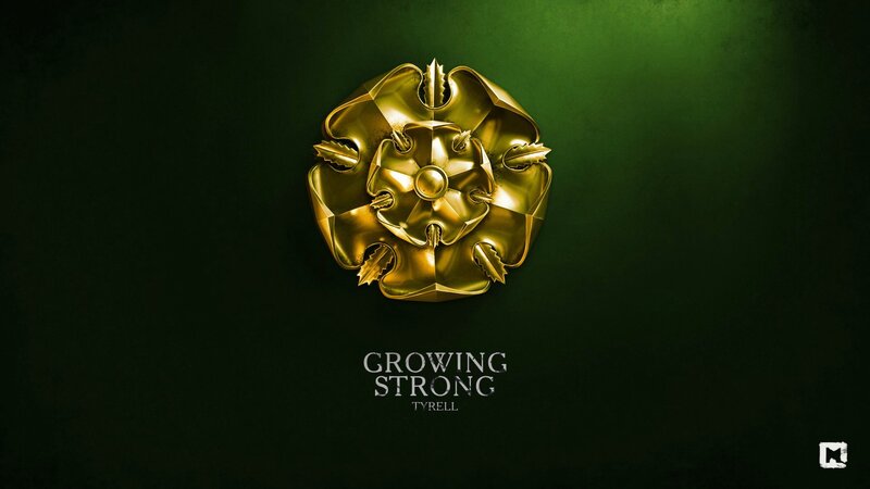 Golden Rose Emblem — Gold