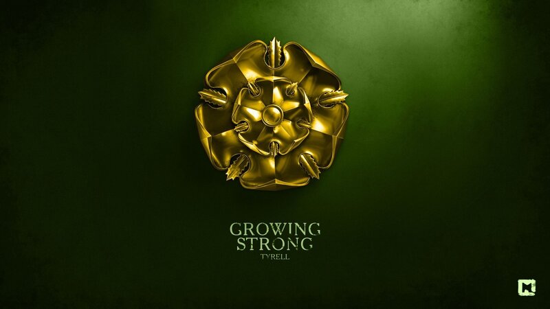 Golden Rose Emblem — Green