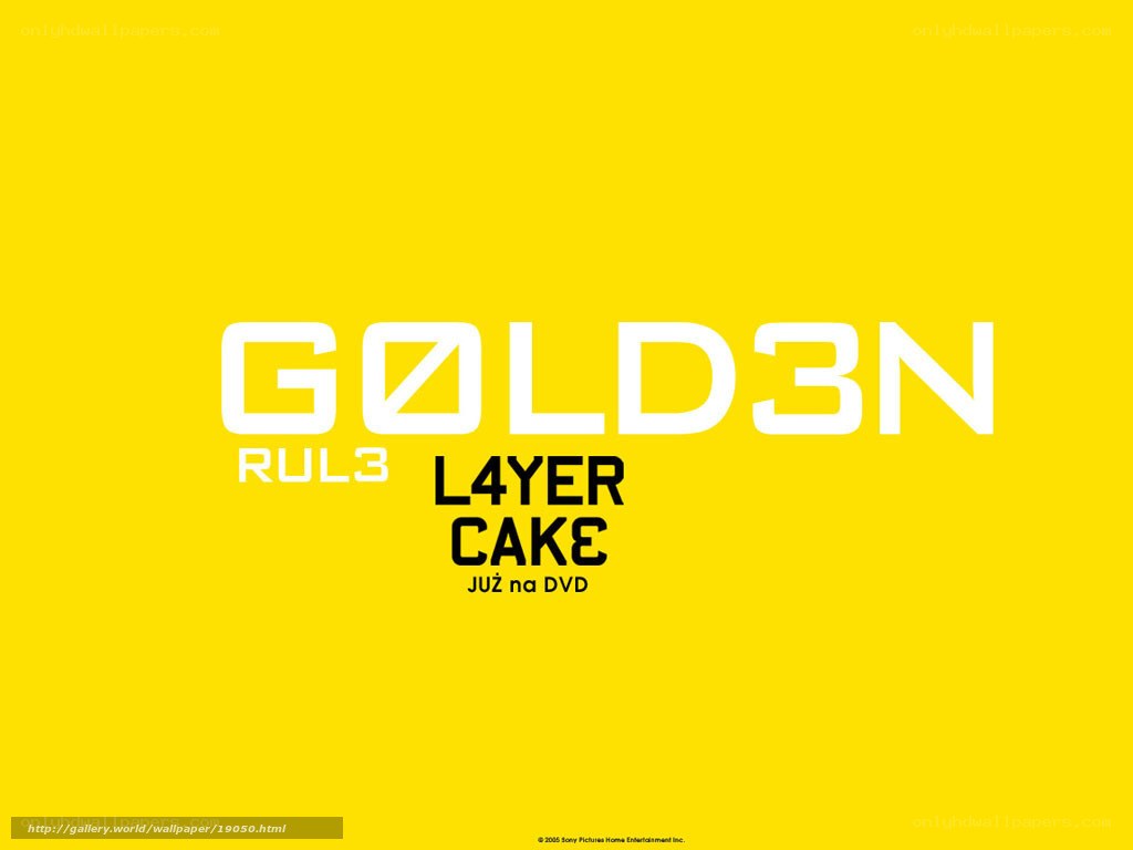 Golden Rule 3 L4yer Cake
