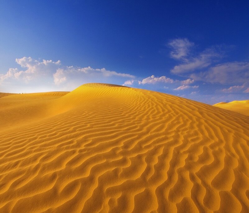 Golden Sand Dunes — Yellow