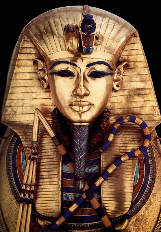 Golden Sarcophagus Mask — Gold