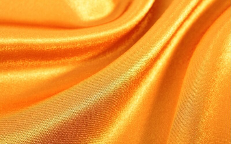 golden satin fabric texture