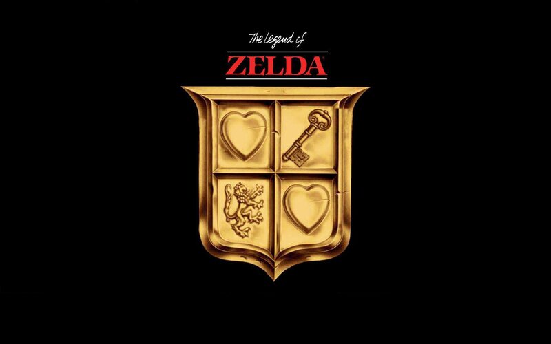 Golden Shield Emblem — Black, Dramatic