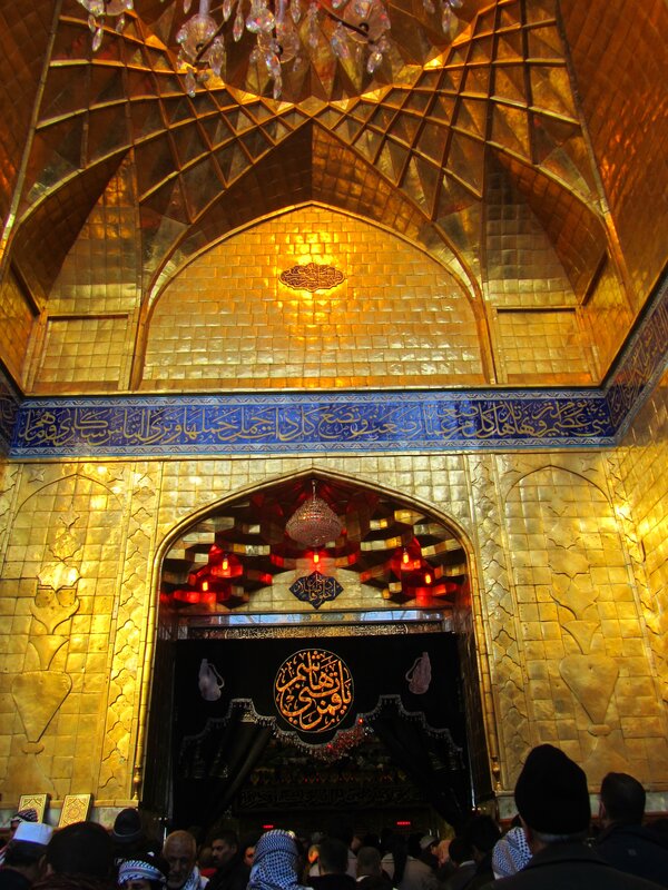 Golden shrine interior
