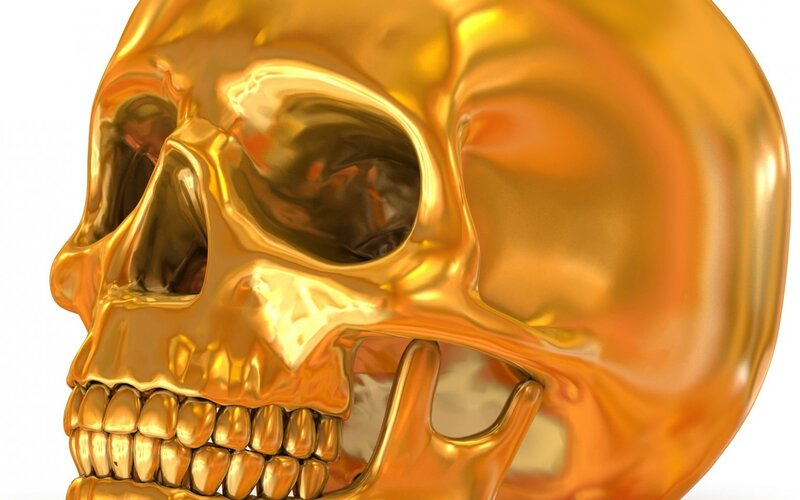 Golden Skull