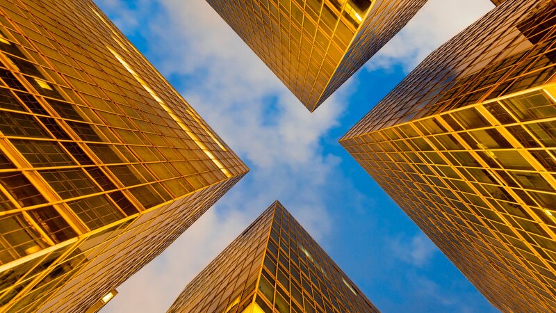 Golden Skyscrapers