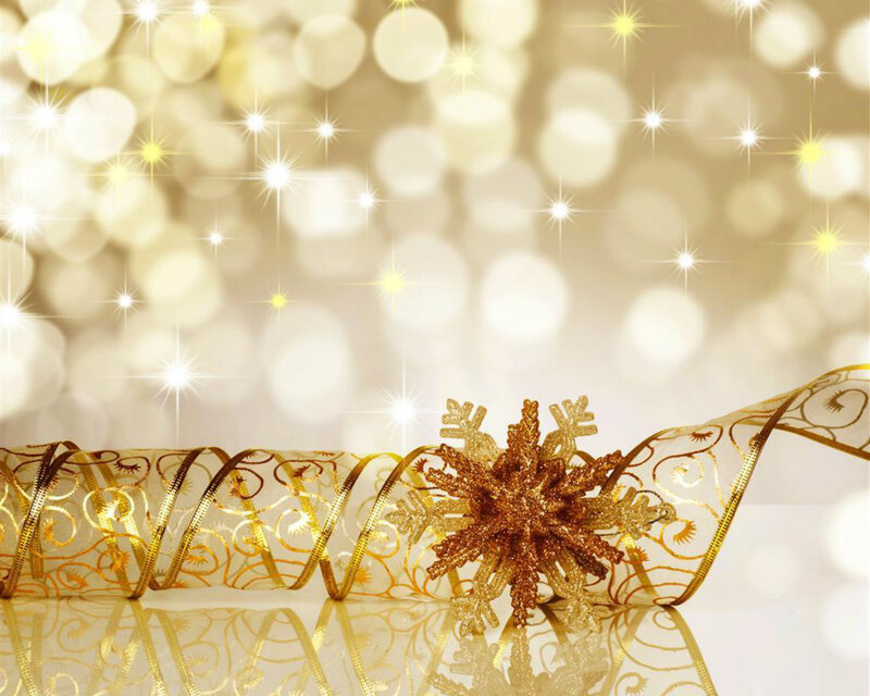 Golden Snowflake Ornament