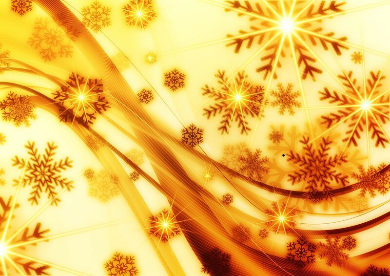 Golden Snowflakes — Gold