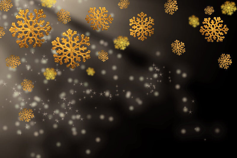 Golden Snowflakes