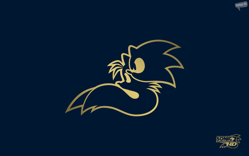 Golden Sonic Outline