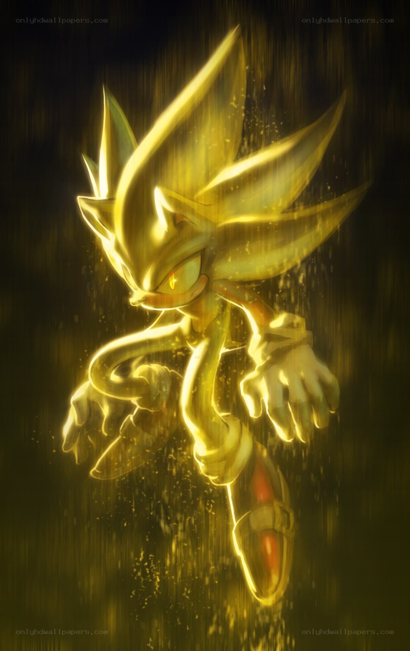 golden sonic the hedgehog