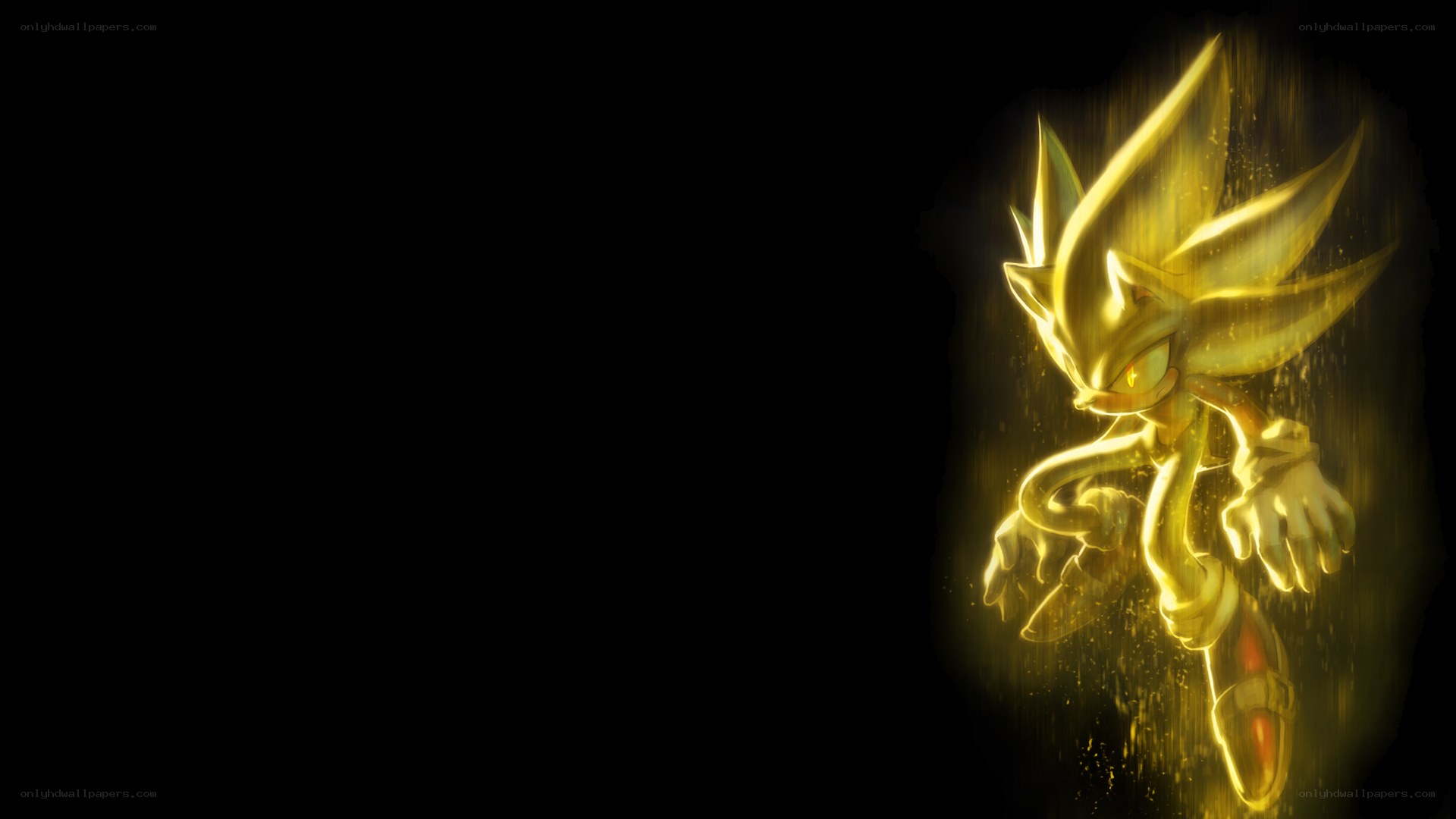 Golden Sonic the Hedgehog