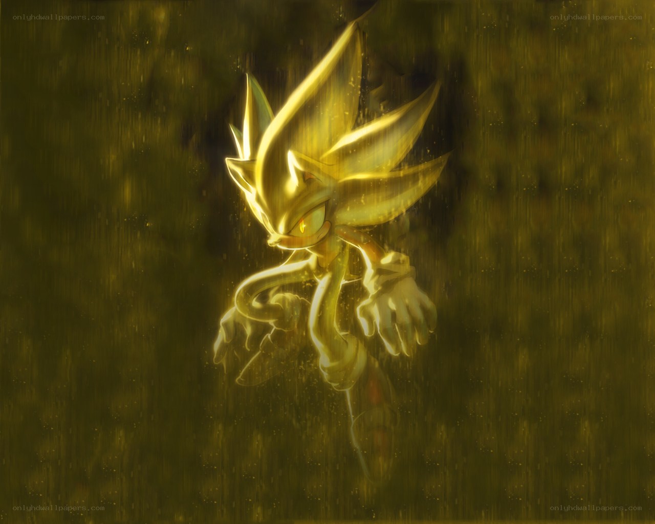 Golden Sonic the Hedgehog